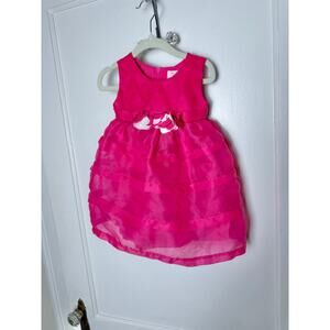 The Children's Place Pink Sleeveless Puffy Dressy Formal Dress 2T Flower Girl